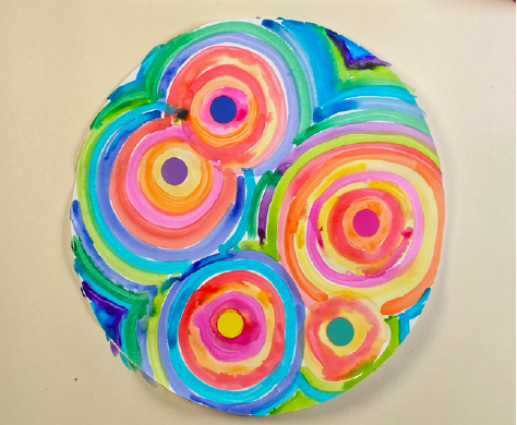 Art Project of swirls